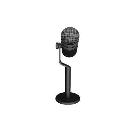 Genesis , Dynamic Microphone , Radium 350D , Black