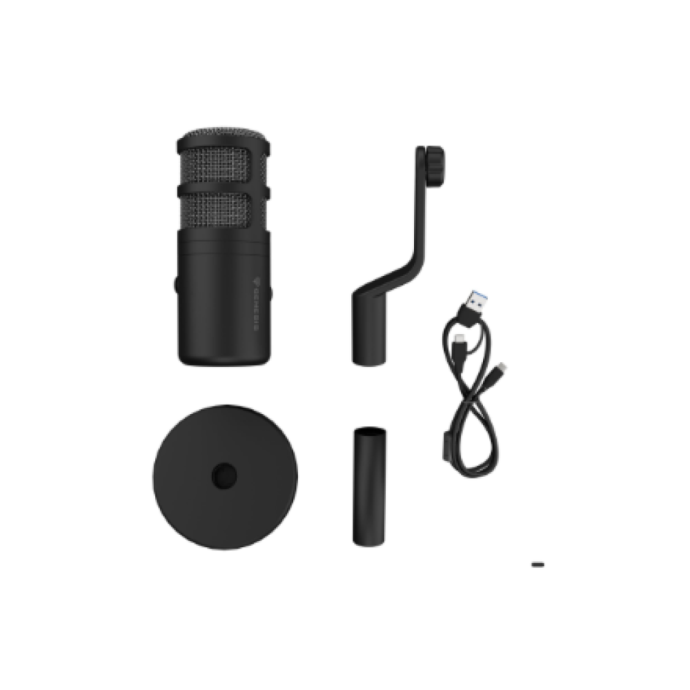 Genesis , Dynamic Microphone , Radium 350D , Black