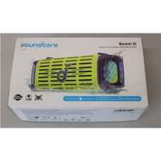 SALE OUT. Anker Soundcore Boom 3i Portable Bluetooth Speaker, Green , Anker Soundcore Speaker , Boom 3i , Warranty 24 month(s) , 50 W , Waterproof , Bluetooth , Wireless connection , Portable , Green , DEMO