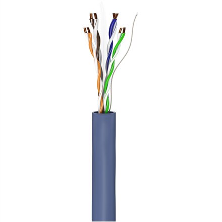 Goobay CAT 6A Network Cable, U/UTP , 96097 , U/UTP , Blue
