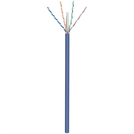 Goobay CAT 6A Network Cable, U/UTP , 96097 , U/UTP , Blue