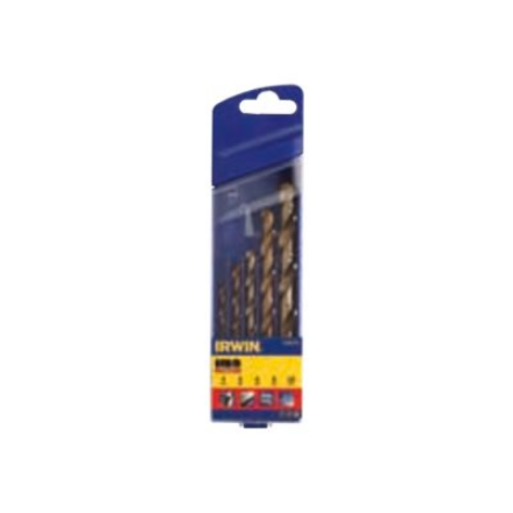 Grąžtų rinkinys Cobalt 4-10 mm 5 vnt , Irwin Tools
