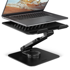 AXAGON STND-LRB stand with 360° rotation for laptops and tablets , Adjustable Height, Angle , 10-17.3 , Maximum weight (capacity) 5 kg , Black
