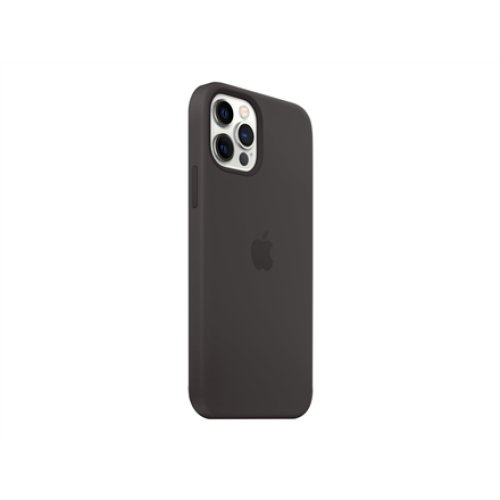 Apple , iPhone 12/12 Pro Silicone Case with MagSafe , Case , Apple , iPhone 12/12 Pro , Silicone , Black , The perfectly aligned magnets make wireless charging faster and easier than ever before. And when it’s time to charge, just leave the case on your i