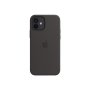 Apple , iPhone 12/12 Pro Silicone Case with MagSafe , Case , Apple , iPhone 12/12 Pro , Silicone , Black , The perfectly aligned magnets make wireless charging faster and easier than ever before. And when it’s time to charge, just leave the case on your i