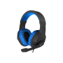 GENESIS ARGON 200 Gaming Headset, On-Ear, Wired, Microphone, Blue , Genesis , ARGON 200 , Wired , On-Ear