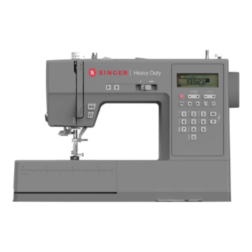 Singer , Heavy Duty Sewing Machine , HD6705C , Rechargeable , Number of stitches 200 , Number of buttonholes 1 , Grey , Number of brush heads included 1