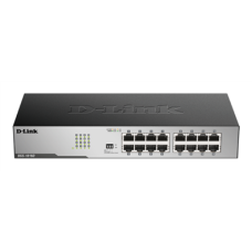 D-Link , 16-Port Gigabit Unmanaged Desktop Switch , DGS-1016D , Unmanaged , Desktop