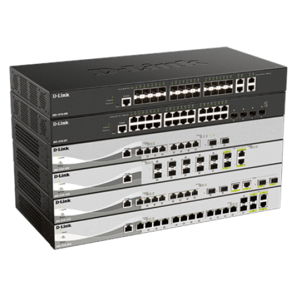 D-LINK DXS-1210-28S 10 Gigabit Ethernet Smart Managed Switches , D-Link , Gigabit Ethernet Smart Managed Switch , DXS-1210-28S , Managed L2 , Rackmountable