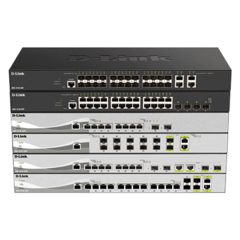D-LINK DXS-1210-28S 10 Gigabit Ethernet Smart Managed Switches , D-Link , Gigabit Ethernet Smart Managed Switch , DXS-1210-28S , Managed L2 , Rackmountable