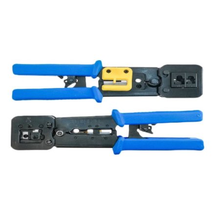 Lanberg Crimping tool RJ45 RJ11 RJ12 for pass through type modular connector , Lanberg