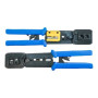 Lanberg Crimping tool RJ45 RJ11 RJ12 for pass through type modular connector , Lanberg