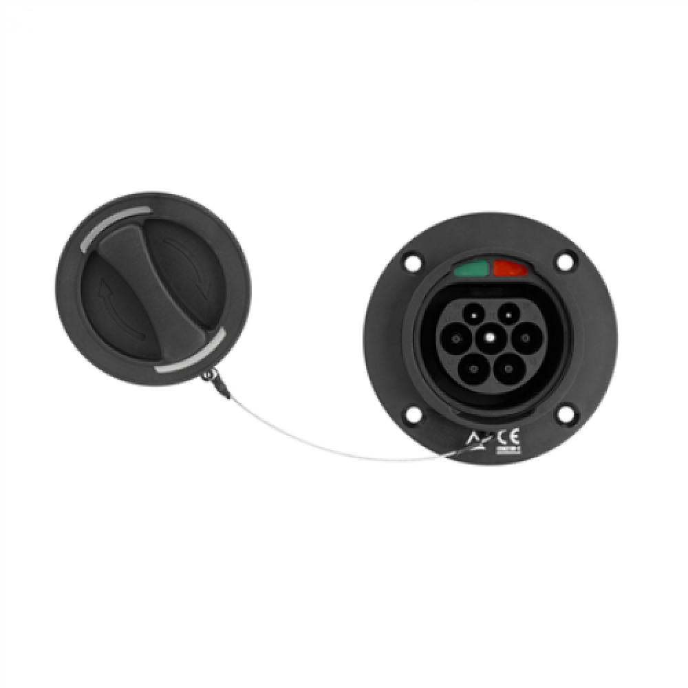 EV+ Charging Cable Extender Type 2 32A 3 phase 5m , EV+ , EV-CB-EXT-T2-32-3P-W-5m , EV+ Charging Cable Extender Type 2 32A 3 phase , 5 m