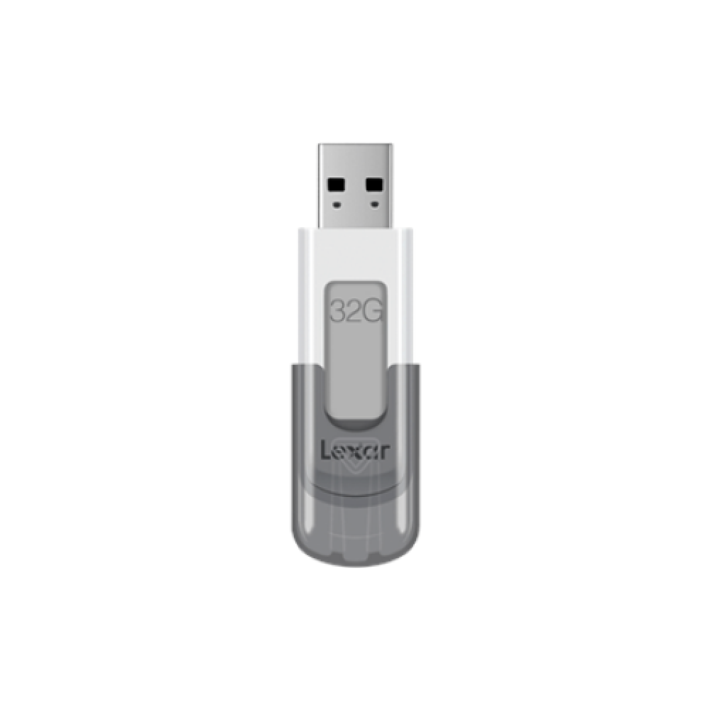 Lexar , Flash drive , JumpDrive V100 , 32 GB , USB 3.0 , Grey