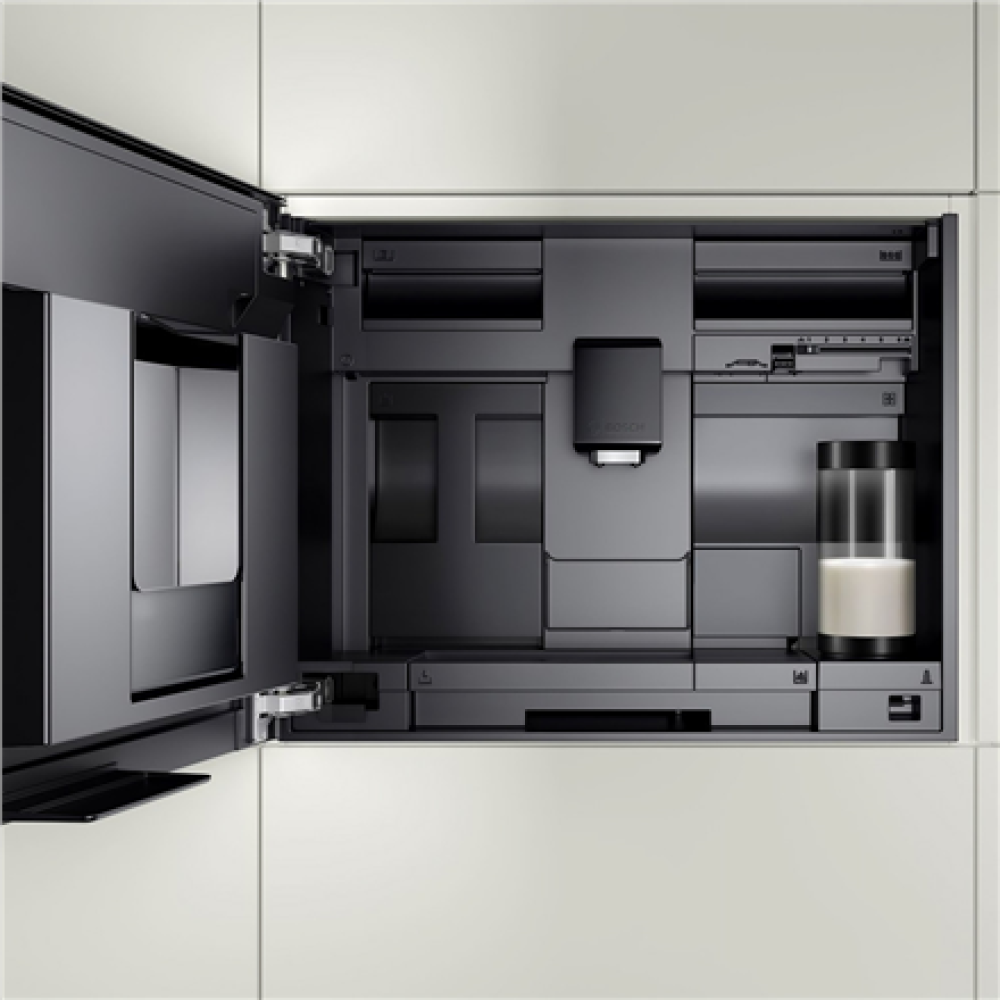 Bosch , Built-in Coffee Machine , CTL7181B0 , Pump pressure 19 bar , Built-in milk frother , Automatic , Black