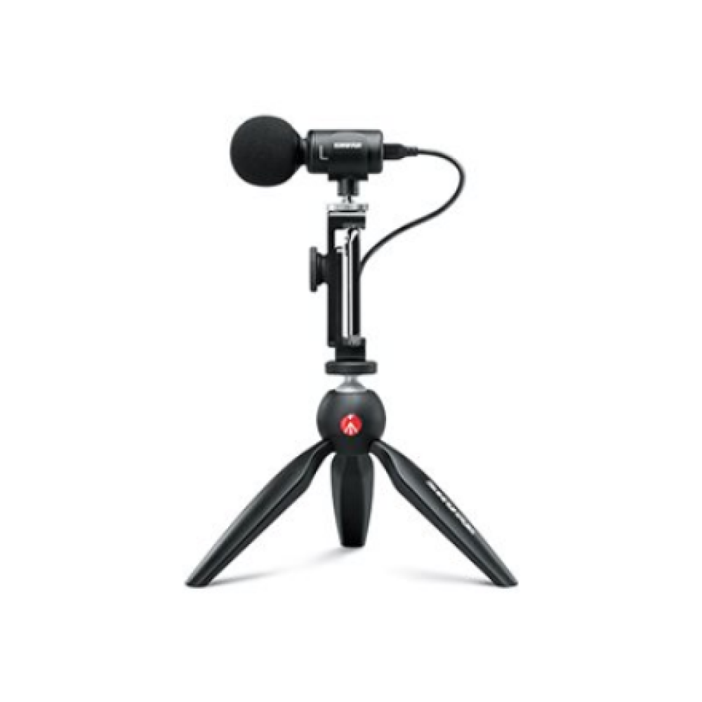 Shure , Microphone and Video kit , MV88+DIG-VIDKIT , Black