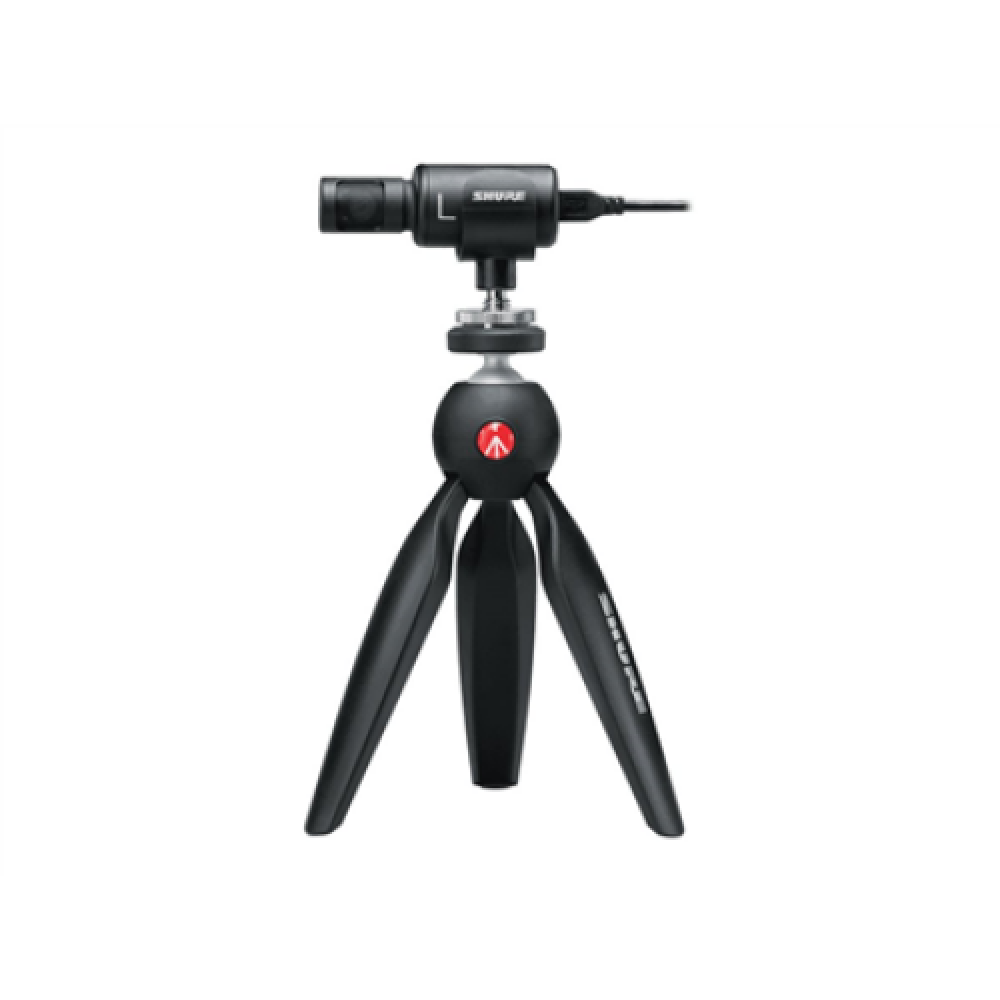 Shure , Microphone and Video kit , MV88+DIG-VIDKIT , Black