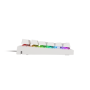Genesis , THOR 303 , White , Gaming keyboard , Wired , RGB LED light , US , 1.8 m , Brown Switch