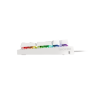 Genesis , THOR 303 , White , Gaming keyboard , Wired , RGB LED light , US , 1.8 m , Brown Switch