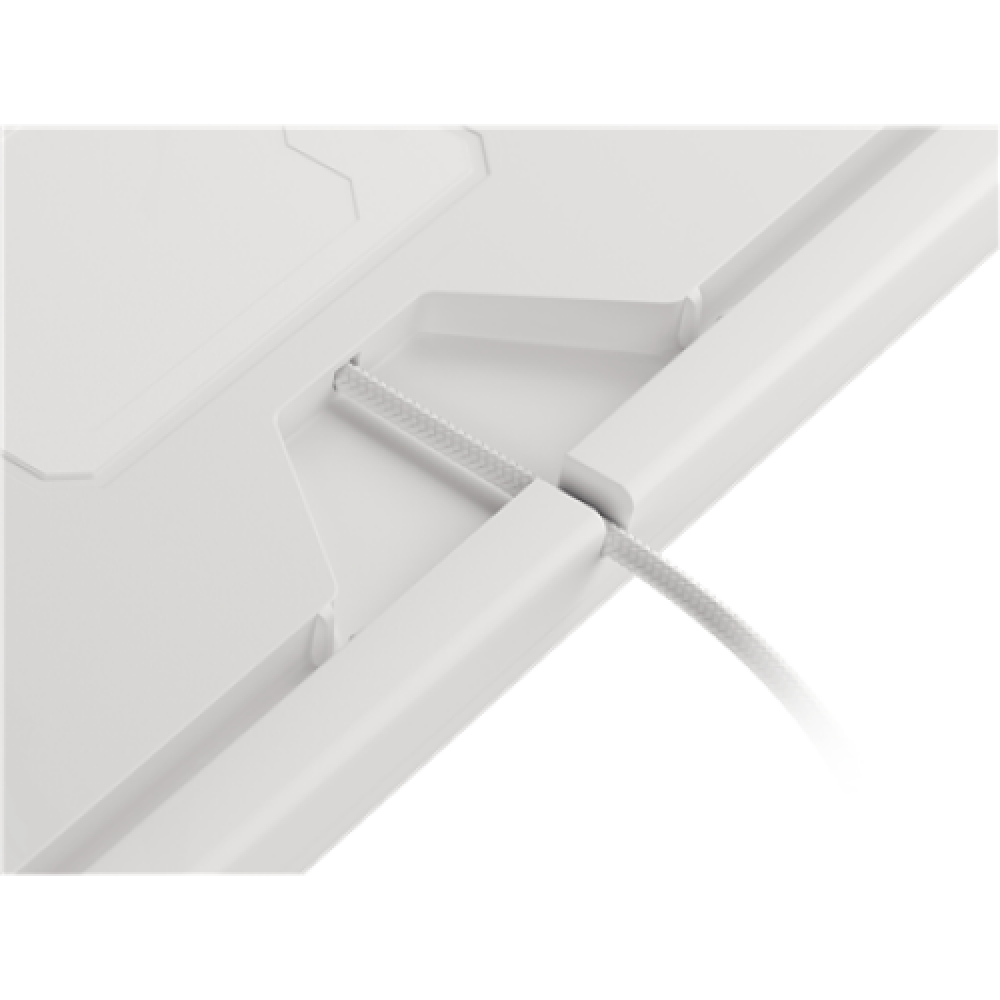 Genesis , THOR 303 , White , Gaming keyboard , Wired , RGB LED light , US , 1.8 m , Brown Switch