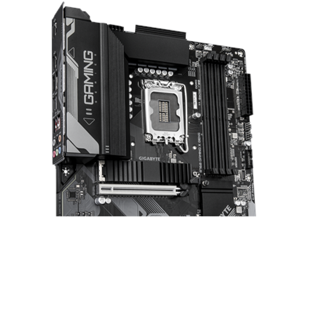 Gigabyte B760 GAMING X GEN5 , Processor family Intel , Processor socket LGA1700 , DDR5 , Supported hard disk drive interfaces M.2, SATA , Number of SATA connectors 4