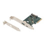 Digitus , PCIe card, USB-C 3.1 Gen 2, 10Gpbs, USB-A 3.1 , DS-30225