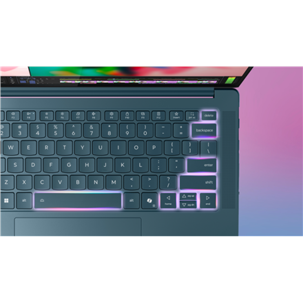 Lenovo Yoga Pro 7 14ASP10 14.5 3K AMD Ryzen AI 9 365/32GB/1TB/AMD Radeon 880M/WIN11 Home/ENG Backlit kbd/2Y Warranty , Lenovo Yoga Pro 7 14ASP10 , Tidal Teal , 14.5 , OLED , 3K , 2944 x 1840 pixels , Glossy , AMD Ryzen AI 9 , 365 , 32 GB , Soldered LPDDR5