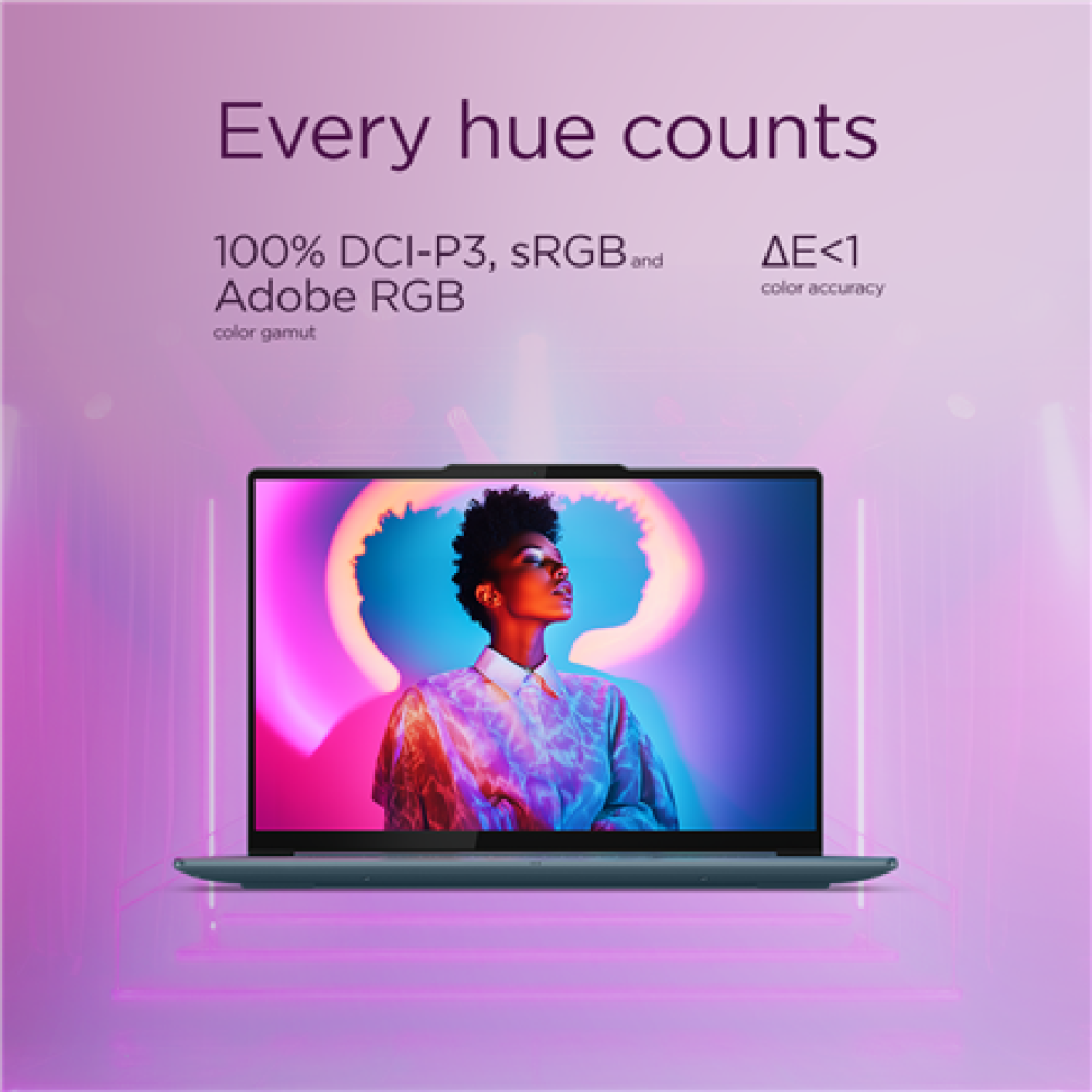 Lenovo Yoga Pro 7 14ASP10 14.5 3K AMD Ryzen AI 9 365/32GB/1TB/AMD Radeon 880M/WIN11 Home/ENG Backlit kbd/2Y Warranty , Lenovo Yoga Pro 7 14ASP10 , Tidal Teal , 14.5 , OLED , 3K , 2944 x 1840 pixels , Glossy , AMD Ryzen AI 9 , 365 , 32 GB , Soldered LPDDR5
