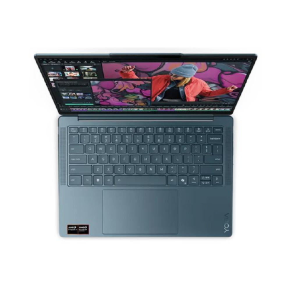 Lenovo Yoga Pro 7 14ASP10 , Tidal Teal , 14.5 , OLED , 3K , 2944 x 1840 pixels , Glossy , AMD Ryzen AI 9 , 365 , 32 GB , Soldered LPDDR5x , Solid-state drive capacity 1000 GB , AMD Radeon 880M Graphics , Windows 11 Home , 802.11be , Bluetooth version 5.4 