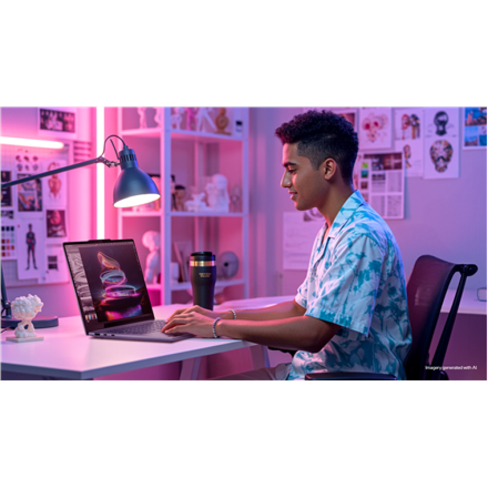 Lenovo Yoga Pro 7 14ASP10 14.5 3K AMD Ryzen AI 9 365/32GB/1TB/AMD Radeon 880M/WIN11 Home/ENG Backlit kbd/2Y Warranty , Lenovo Yoga Pro 7 14ASP10 , Tidal Teal , 14.5 , OLED , 3K , 2944 x 1840 pixels , Glossy , AMD Ryzen AI 9 , 365 , 32 GB , Soldered LPDDR5