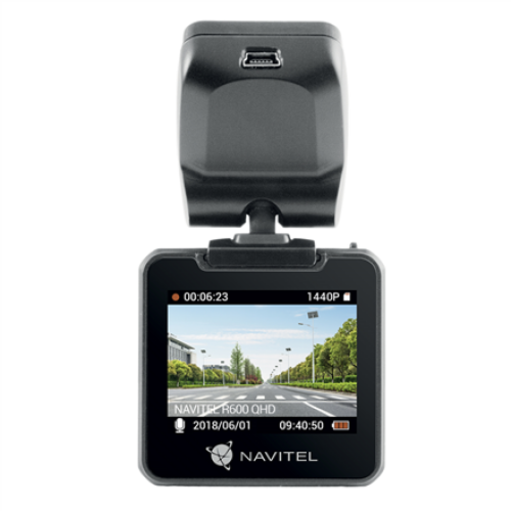 Navitel , R600 QUAD HD , Audio recorder , Built-in display , Movement detection technology , Mini USB
