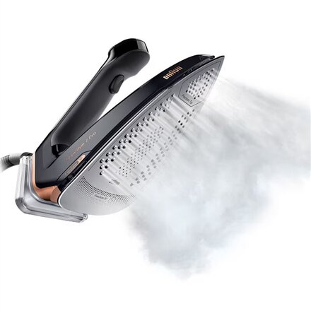 Braun Steam Station , IS7286 , 2700 W , 2 L , 8 bar , Auto power off , Vertical steam function , Calc-clean function , Black