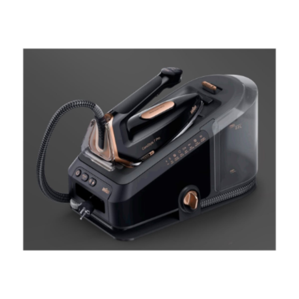 IS7286 Braun Steam Station , IS7286 , 2700 W , 2 L , 8 bar , Auto power off , Vertical steam function , Calc-clean function , Black