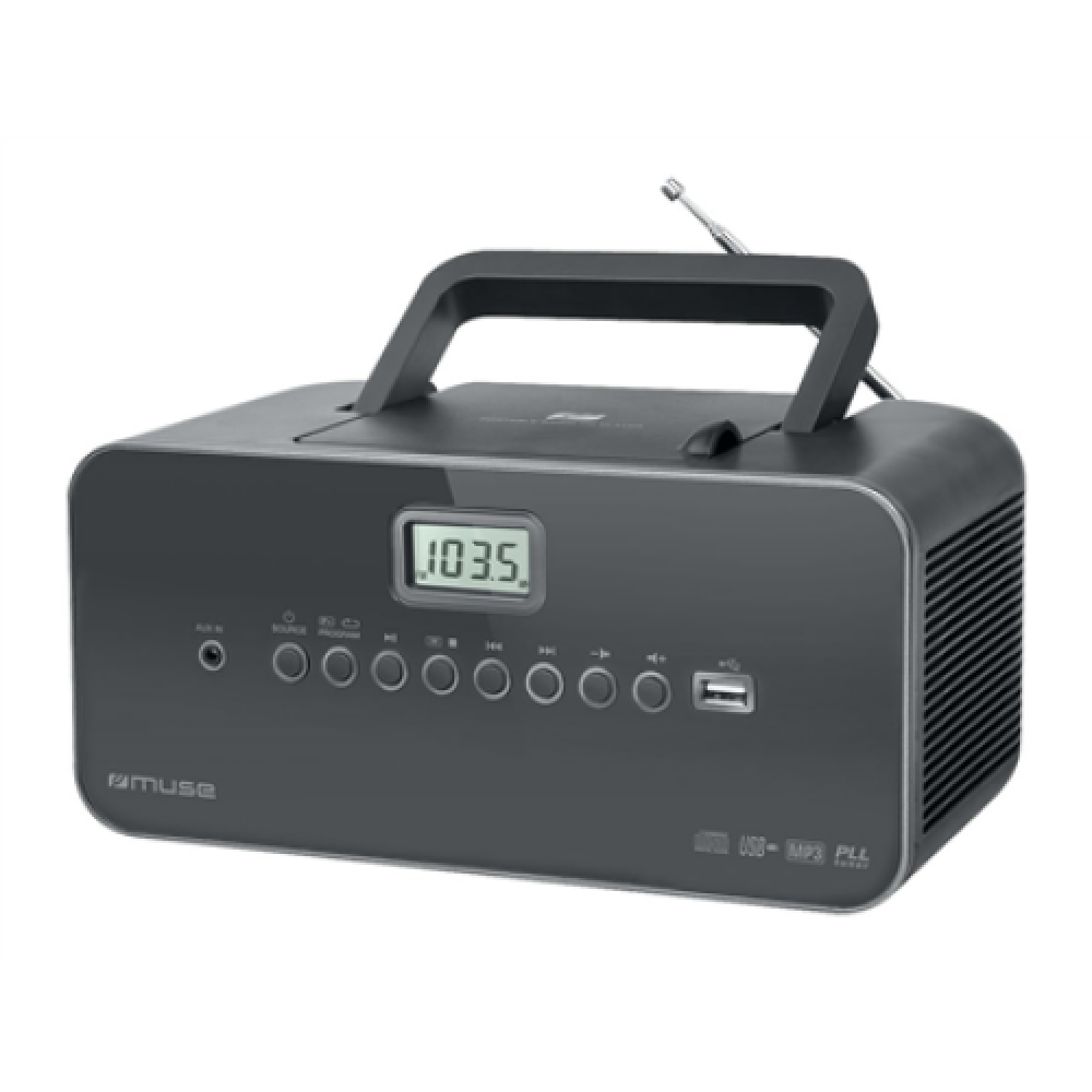 Muse , Portable radio , M-28DG , AUX in , Grey