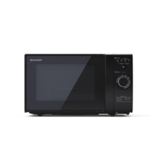 Sharp , YC-GG02E-B , Microwave Oven with Grill , Free standing , 700 W , Grill , Black