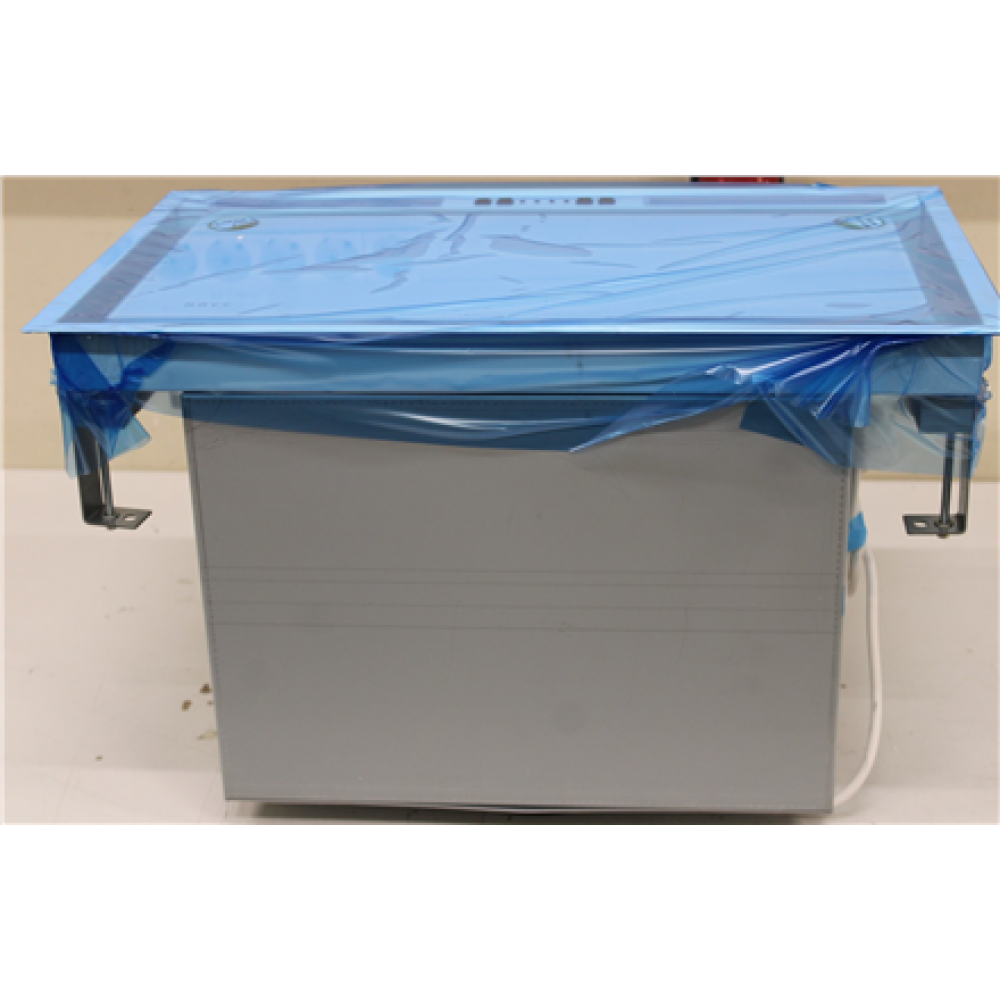 SALE OUT. , Novy , Hood , Crystal 26050 , Canopy , Energy efficiency class B , Width 60 cm , 600 m³/h , Push buttons , LED , White , DENT ON FRAME