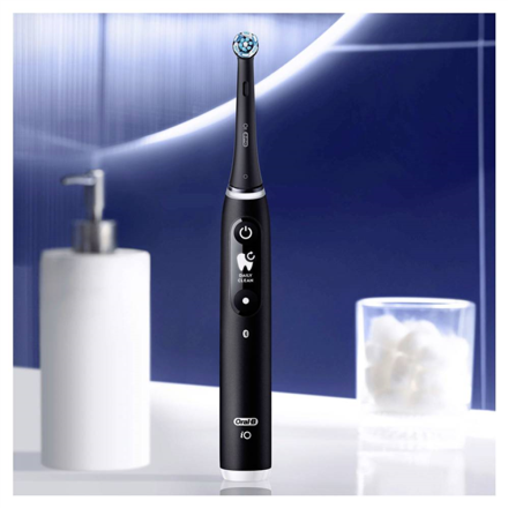 Oral-B Electric Toothbrush , iO6s , Rechargeable , For adults , Number of brush heads included 1 , Number of teeth brushing modes 5 , Black Lava