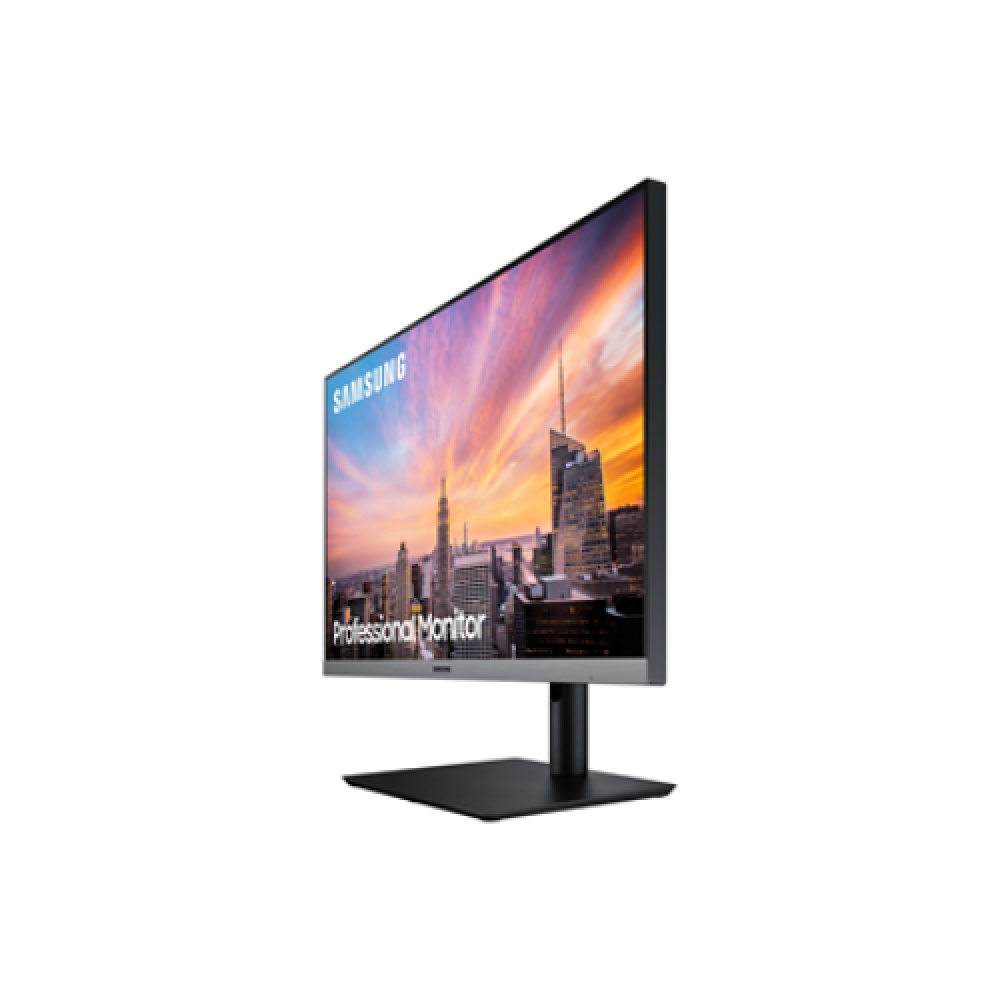 Samsung Monitor LS24R650FDU 23.8 , IPS, FHD, 1920 x 1080, 16:9, 5 ms, 250 cd/m², Blue, Grey, HDMI ports quantity 1, 75 Hz
