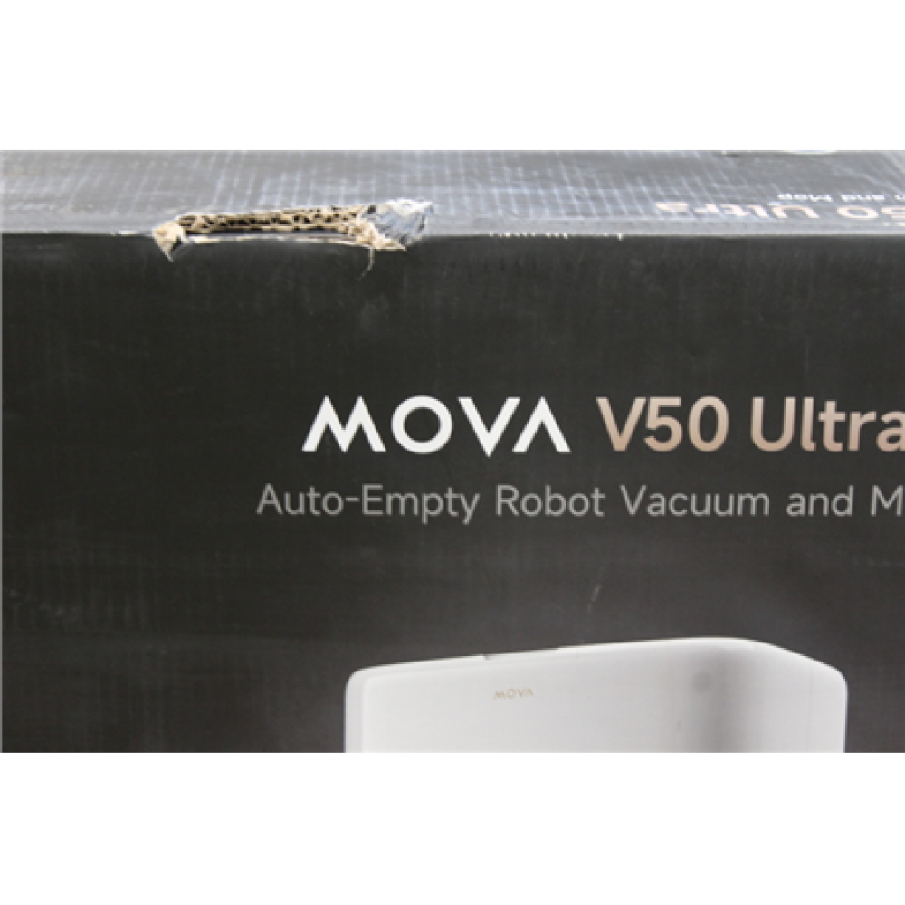SALE OUT. MOVA V50 Ultra Robot Vacuum, White , MOVA Robot Vacuum , V50 Ultra , Wet&Dry , 6400 mAh , Dust capacity 3.2 L , 24000 Pa , White , DAMAGED PACKAGING , 34 month(s)