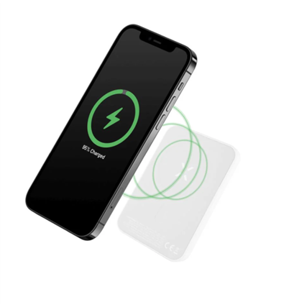 Fixed MagZen Power Bank , FIXZENM-6-WH , 6000 mAh , USB-C , White