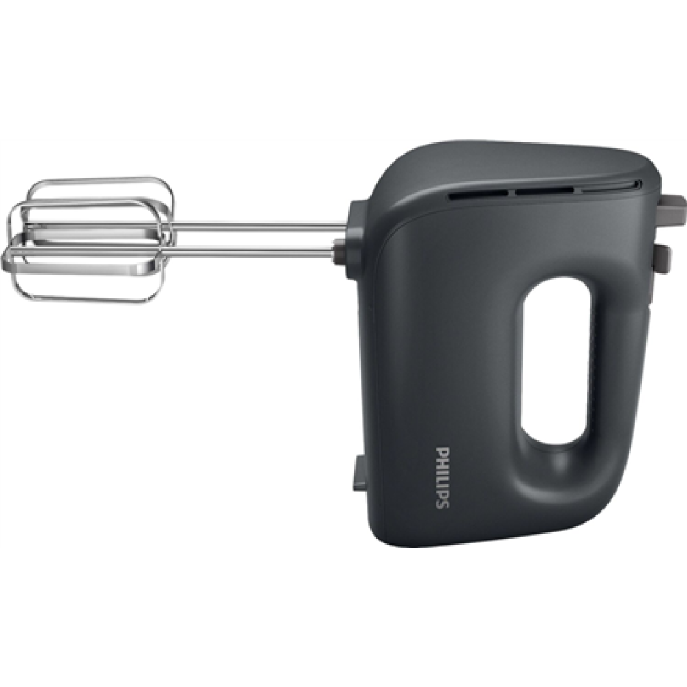 Philips Hand mixer , HR3739/00 5000 Series , Hand Mixer , 400 W , Number of speeds 5 , Turbo mode , Black