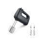 Philips Hand mixer , HR3739/00 5000 Series , Hand Mixer , 400 W , Number of speeds 5 , Turbo mode , Black
