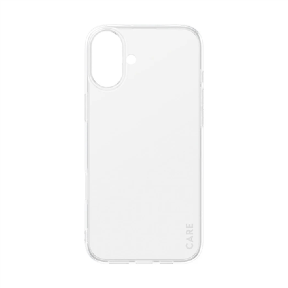 CARE by PanzerGlass Case Fashion X-Ray Soft Basic , Back protection , Apple , iPhone 16 Plus , Recycled plastic , Transparent