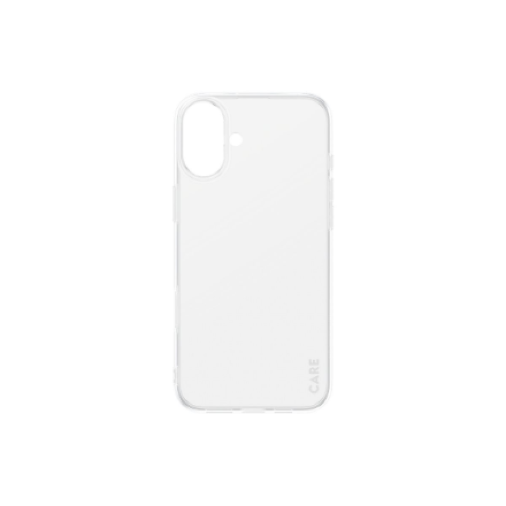 CARE by PanzerGlass Case Fashion X-Ray Soft Basic , Back protection , Apple , iPhone 16 Plus , Recycled plastic , Transparent