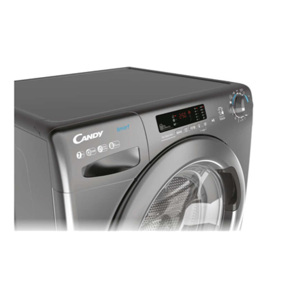 Candy Washing Machine , CS 1272DRRE/1-S , Energy efficiency class D , Front loading , Washing capacity 7 kg , 1200 RPM , Depth 49 cm , Width 60 cm , Display , LCD , Anthracite