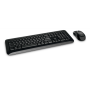 Microsoft Keyboard and mouse 850 with AES PY9-00015 Wireless, Mouse included, Batteries included, US, Wireless connection, EN, Numeric keypad, USB, Black
