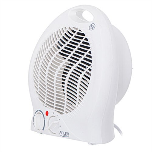 Adler , Heater , AD 7728 , Fan Heater , 2000 W , Number of power levels 2 , White