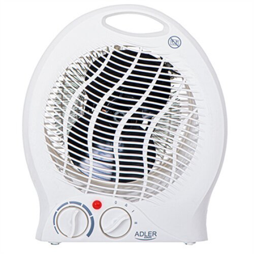 Adler , Heater , AD 7728 , Fan Heater , 2000 W , Number of power levels 2 , White