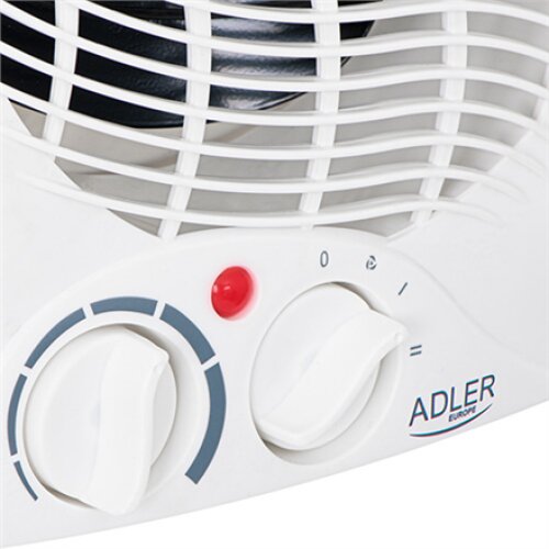 Adler , Heater , AD 7728 , Fan Heater , 2000 W , Number of power levels 2 , White