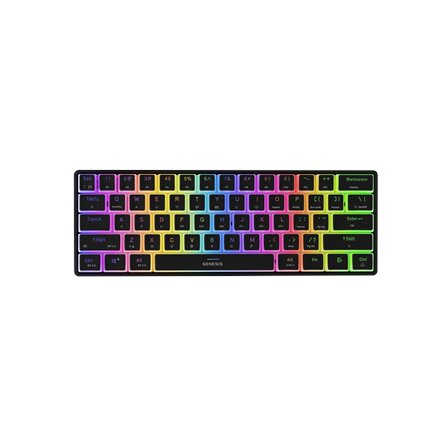 Genesis , THOR 660 G2 , Gaming Keyboard , Wireless/Wired , US , Linear , Black , RGB